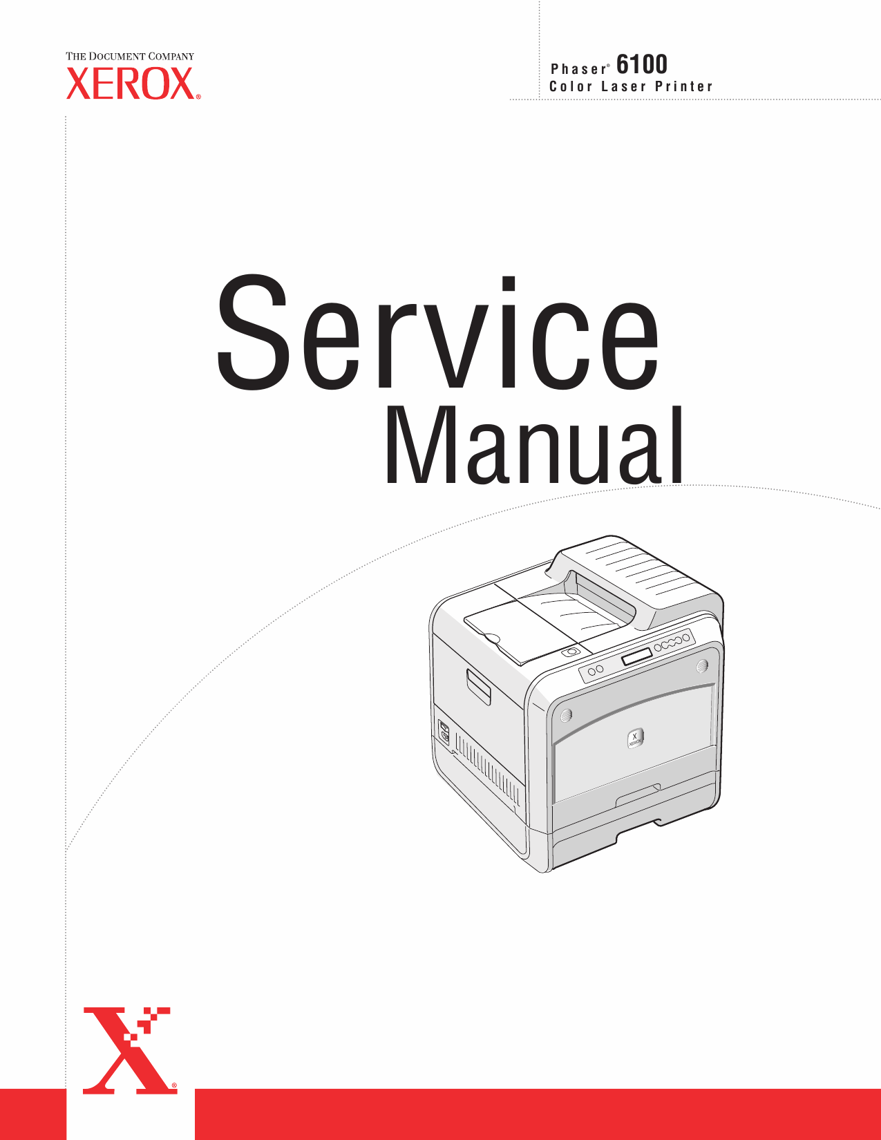 Xerox Phaser 6100 Parts List and Service Manual-1